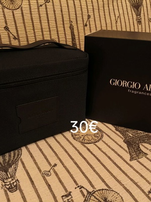 Armani Exchange toiletry bag black like new