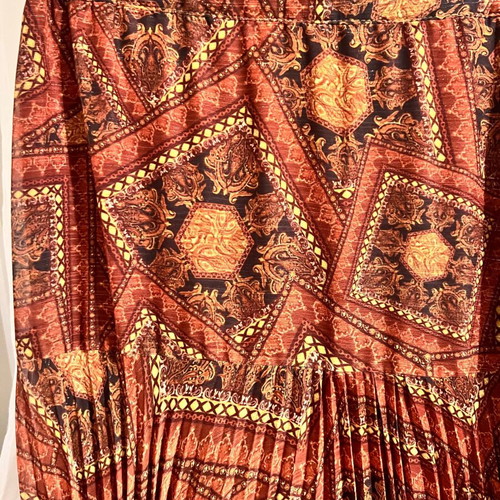 Vassia Kostara Boho Set new, brown skirt and blouse