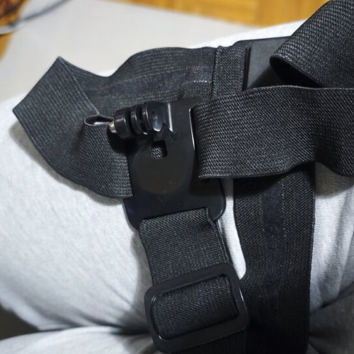 Straps for action cam head and body new