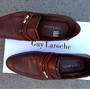 Guy Laroche - παπούτσια δερμάτινα Νο 43, ελαφρώς μεταχειρισμένα.