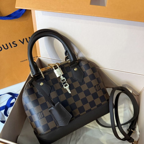 Louis Vuitton Alma BB shoulder bag new, brown
