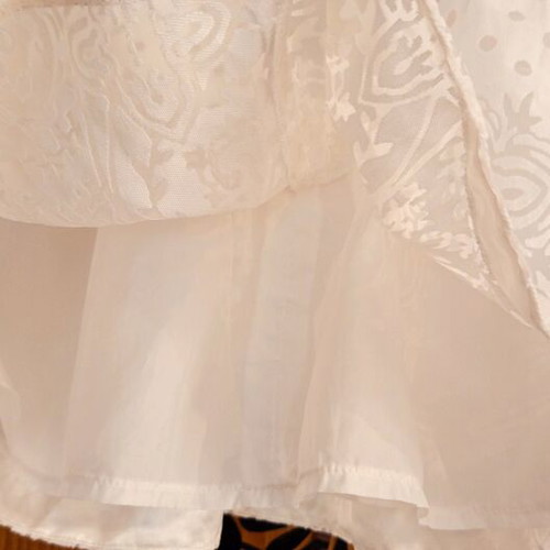 Evita children's dress used, white, size 104 cm, age 4