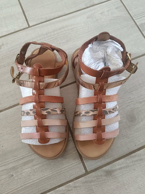 Ricco children's leather sandal used, size 35 with anatomical insole