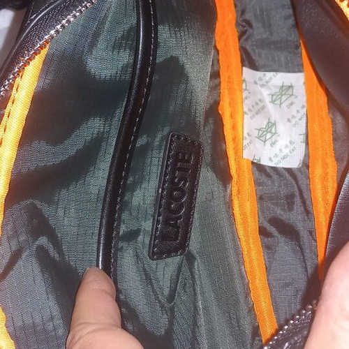 Lacoste τσαντάκι μέσης και χιαστί