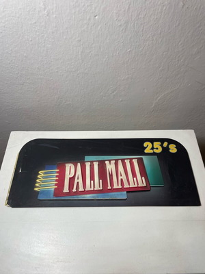 Стара реклама Pall Mall употребявана