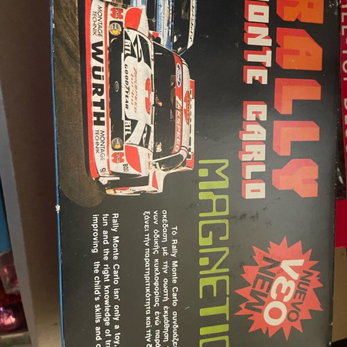 Vintage magnetic Rally Monte-Carlo new