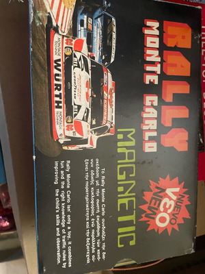 Vintage magnetic Rally Monte-Carlo new