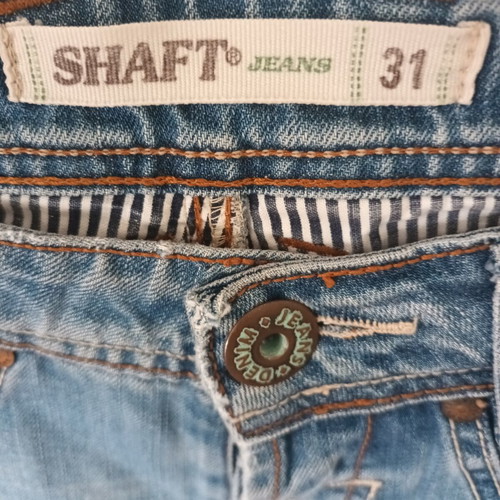 Shaft Jeans Short Pants size M light blue like new