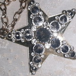 Necklace large star new
