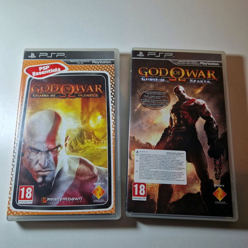 God of War PSP games like new, bundle