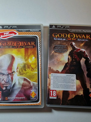 God of War PSP games like new, bundle