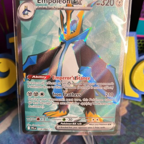Empoleon EX PFL Pokemon card mint condition