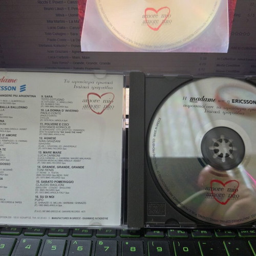 Amore Mio CD like new, Italian romantic songs