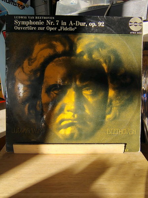 Symphonie Nr. 7 in A-Dur, op.92 vinyl used, classical music