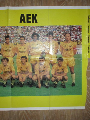 Aek 90's poster calendar used, large