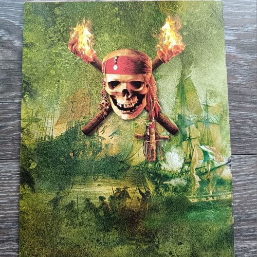 Panini Disney Pirates of the Caribbean Sticker Album like new