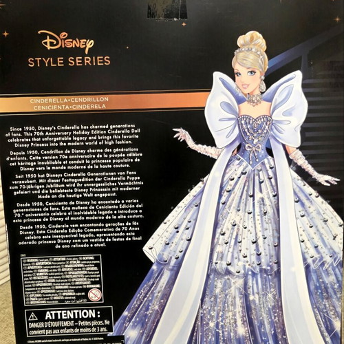 Disney Princess Series Cinderella doll new 2020 anniversary edition