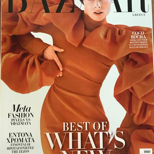 6 Harpers Bazaar Greek magazines like new 2019-2023 old fashion