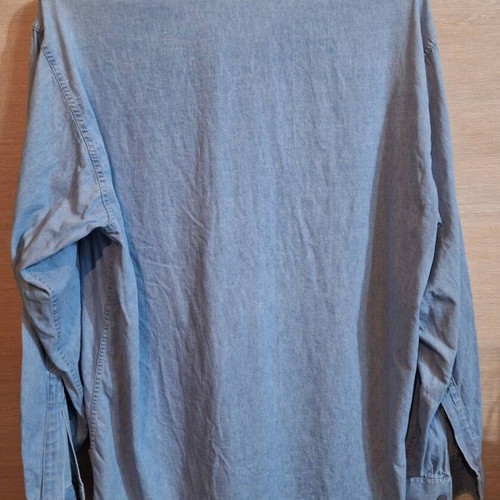 Moschino Jeans Denim Shirt Small like new with embroidered logo