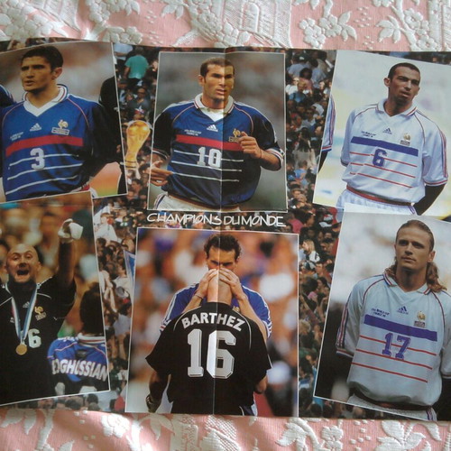 Lost in Space and France Football Team poster like new