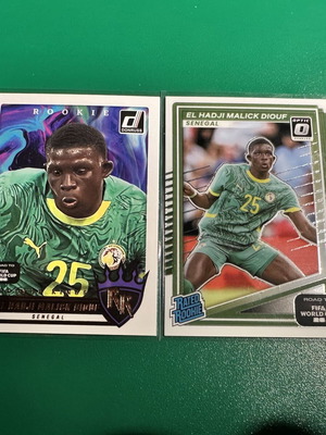 Panini Donruss Road to World Cup 2025-26 El Hadji Malick Diouf Rated Rookie Cards new