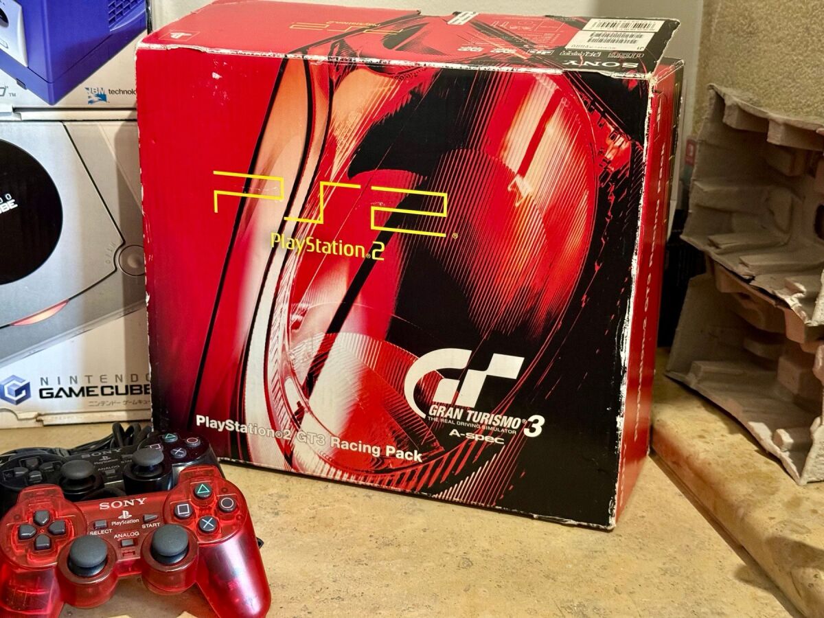 PS2 Fat GT3 Racing Pack Japan used with… - € 220,00 - Vendora.cy