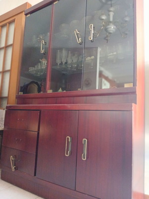 Living room showcase cabinet