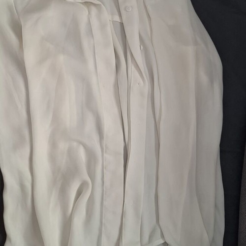 H&M blouse size S like new, white