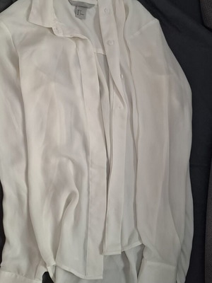 Μπλούζα H&M μέγεθος S σαν καινούργιο, άσπρη