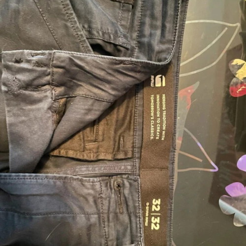 G-Star Raw Cargo Pocket Pants like new, size W32 L32, blue