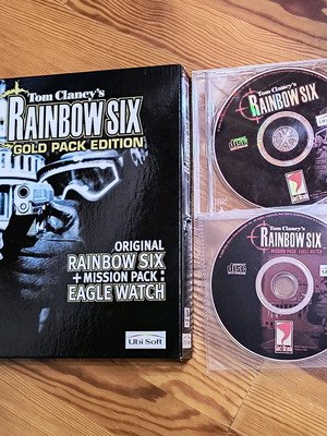 Rainbow Six Gold Pack Edition PC game used