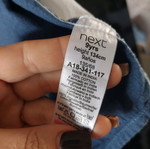 Next boys' shirt 134 cm like new