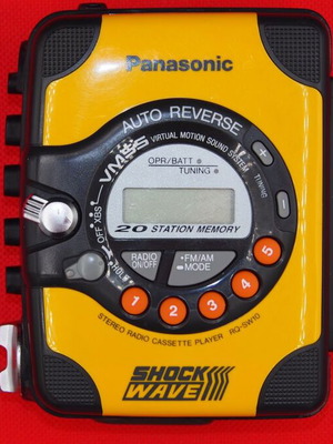 Panasonic Shock Wave Walkman RQ SW10 ремонтиран с отлично качество на звука