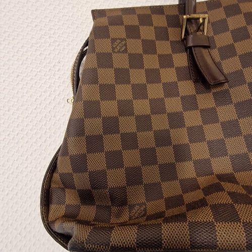 Louis Vuitton Chelsea shoulder bag like new, Damier ébène brown
