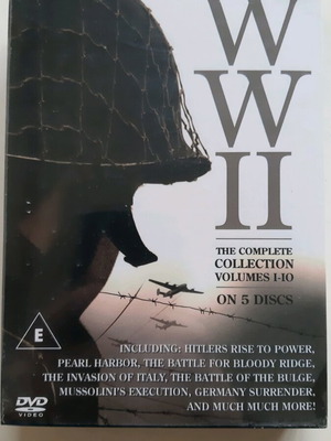 WWII Historical DVD Series New, 5 Discs, 10 Volumes