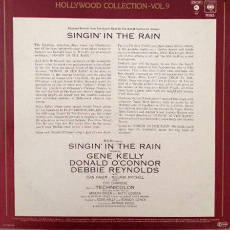 Singin' In The Rain Original Soundtrack Recording used, classical