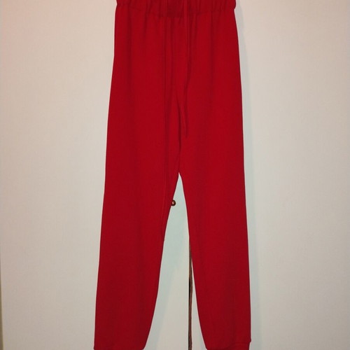 Anel women's spring summer suit like new, red, harem pants