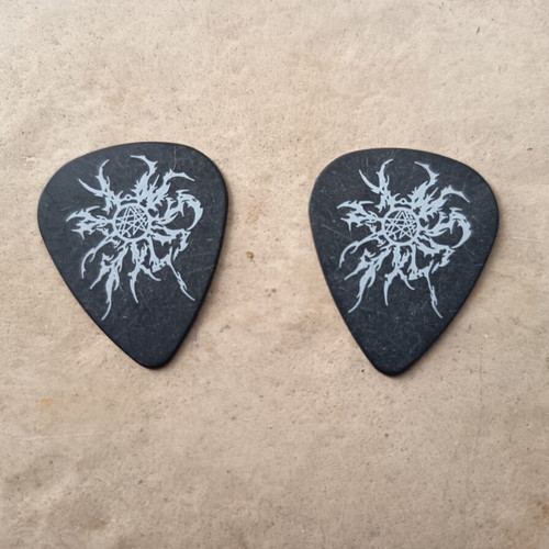 Kataklysm guitar picks, 2 pieces, like new from Thessaloniki concert