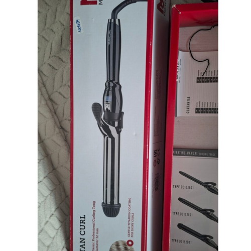 Moser TitanCurl Professional Curling Tong 32mm new