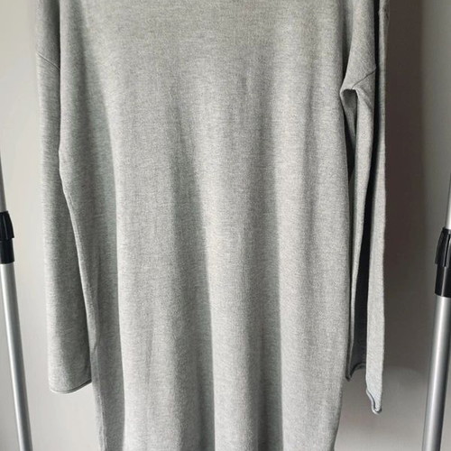 Grey Knit Sweater Dress like new, size L
