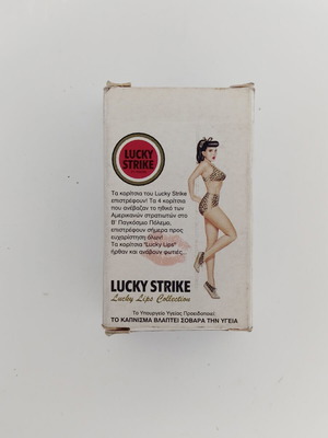 Lucky Strike matches used, sealed