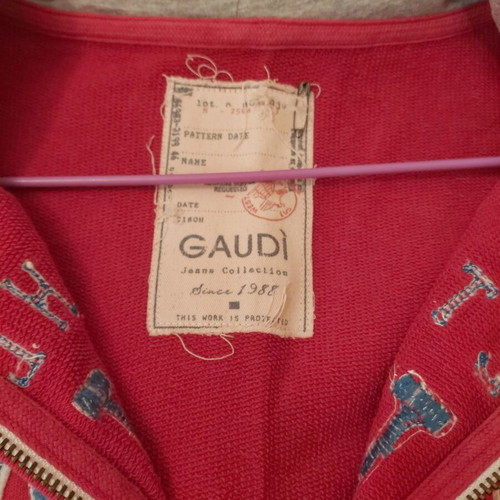 Men's jacket Gaudi original like new, red XL