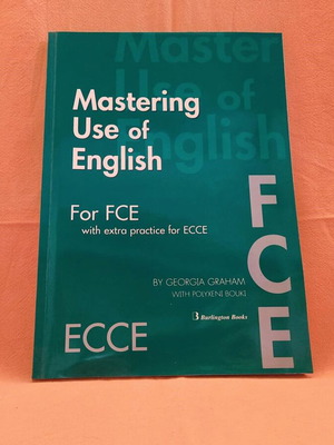 Mastering Use of English book like new for FCE and ECCE