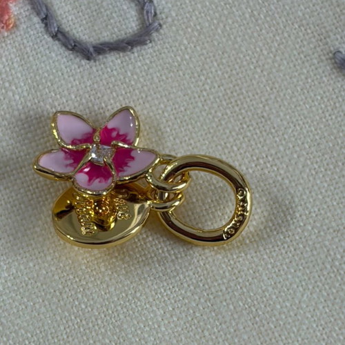 Pandora Moana flower charm pendant, gold