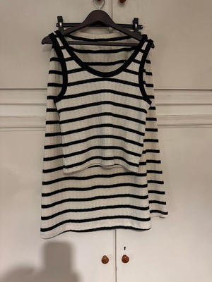 H&M set long skirt and top knitted