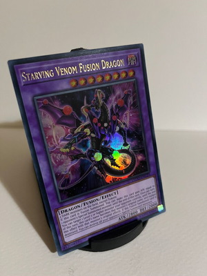 Starving Venom Fusion Dragon Ultra Rare new Yu-Gi-Oh! card