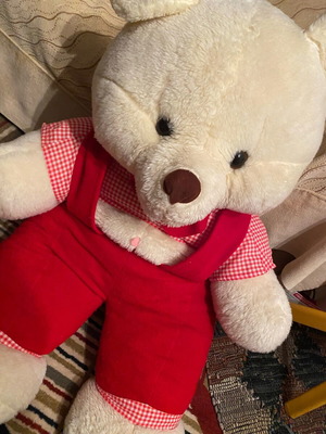 Teddy bear 90cm used