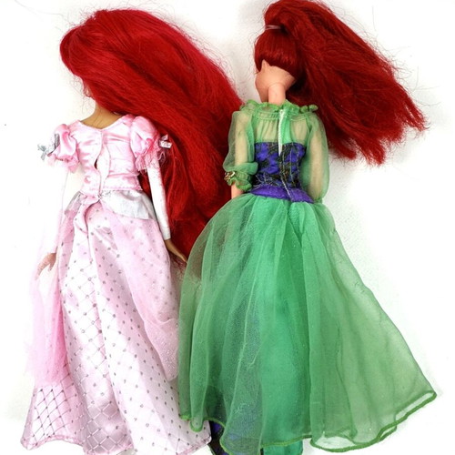 Disney dolls pack of 5 used with Ariel, Anna Frozen, Anastasia, Miraculous Ladybug
