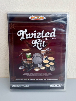 Toontrack EZX Twisted Kit new for EZ Drummer and Superior Drummer