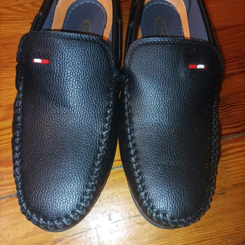 Men's moccasin shoes new, size 43, black
